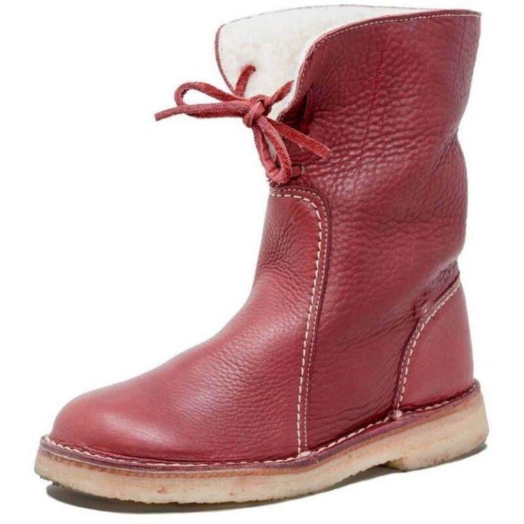 WATERPROOF LEATHER POLAR BOOTS WITH WOOL LINING | Lupi - Image 8