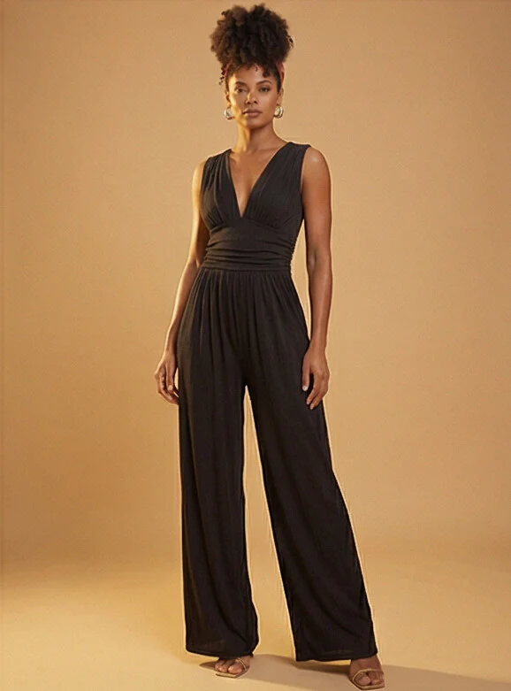 Charity™ – Chic Sleeveless Wide-Leg Jumpsuit - Image 17