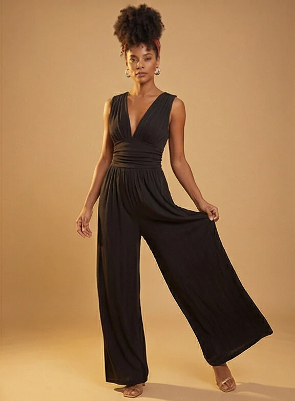Charity™ – Chic Sleeveless Wide-Leg Jumpsuit - Image 6