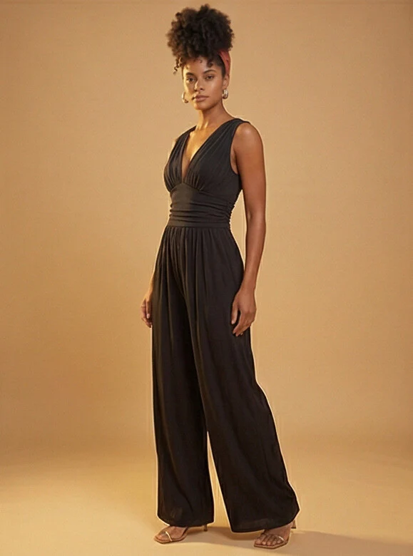 Charity™ – Chic Sleeveless Wide-Leg Jumpsuit - Image 8