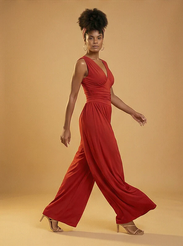 Charity™ – Chic Sleeveless Wide-Leg Jumpsuit - Image 9