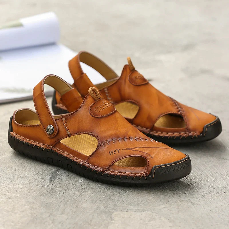Orthopedic Leather Sandals | Lupi - Image 9
