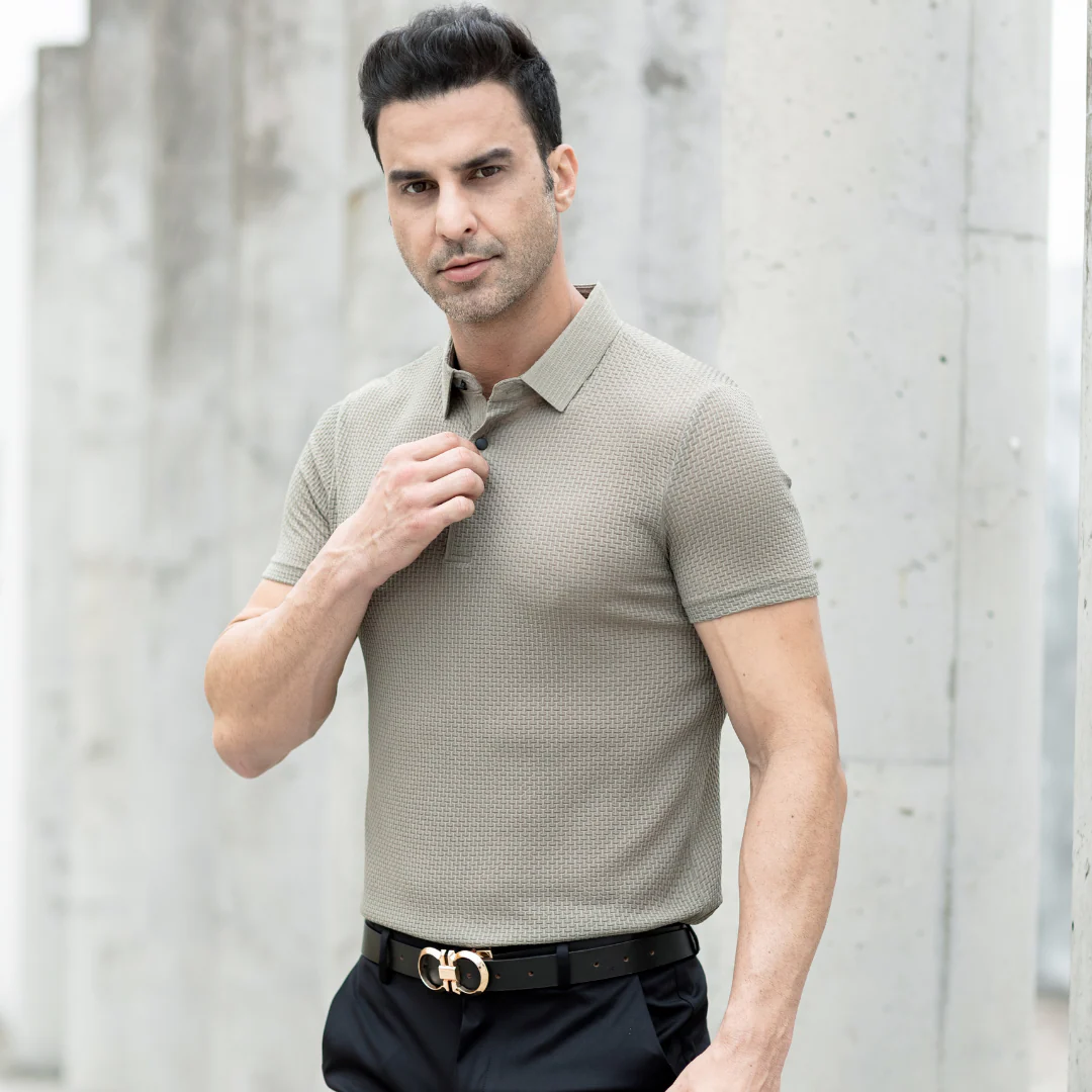 Luxury Men's Polo | Lupi - Image 3