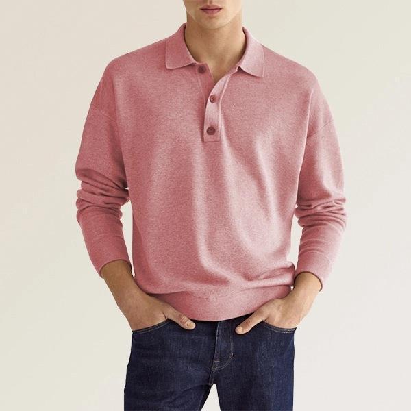 Men's Long-Sleeve Field Polo Shirt | Lupi - Image 3