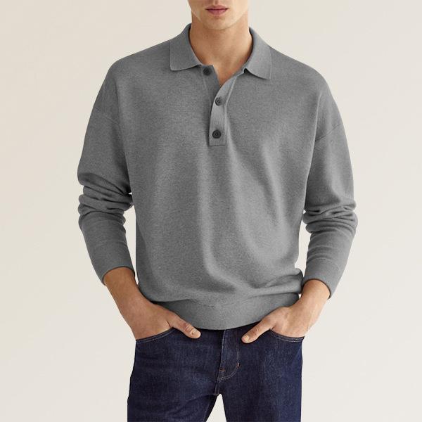 Men's Long-Sleeve Field Polo Shirt | Lupi - Image 6