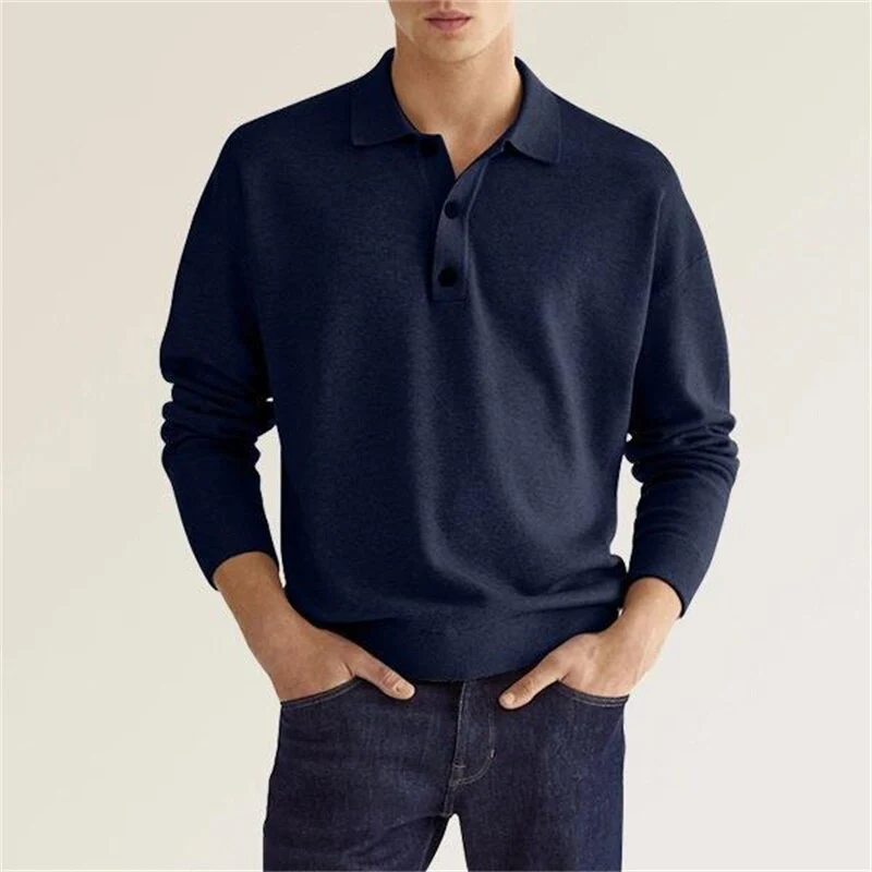 Men's Long-Sleeve Field Polo Shirt | Lupi - Image 7
