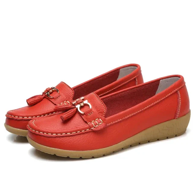 Orthopedic Leather Moccasin | Lupi - Image 8