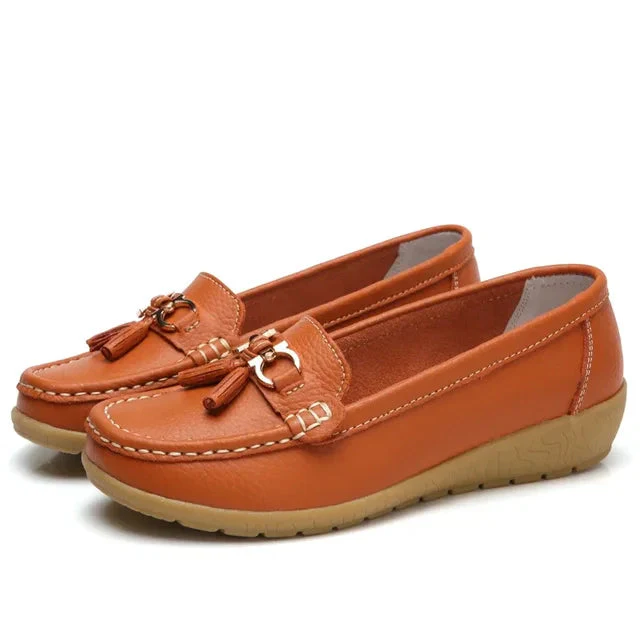 Orthopedic Leather Moccasin | Lupi - Image 9