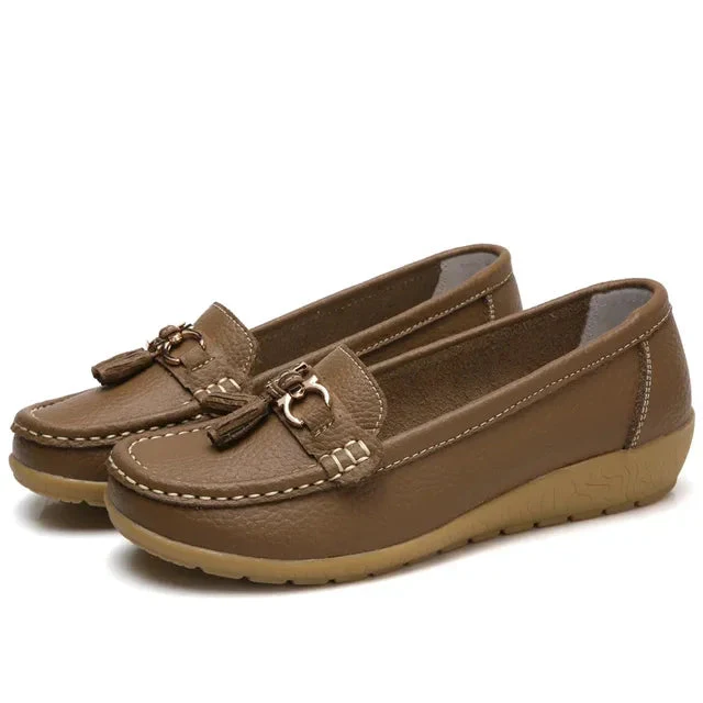 Orthopedic Leather Moccasin | Lupi - Image 11