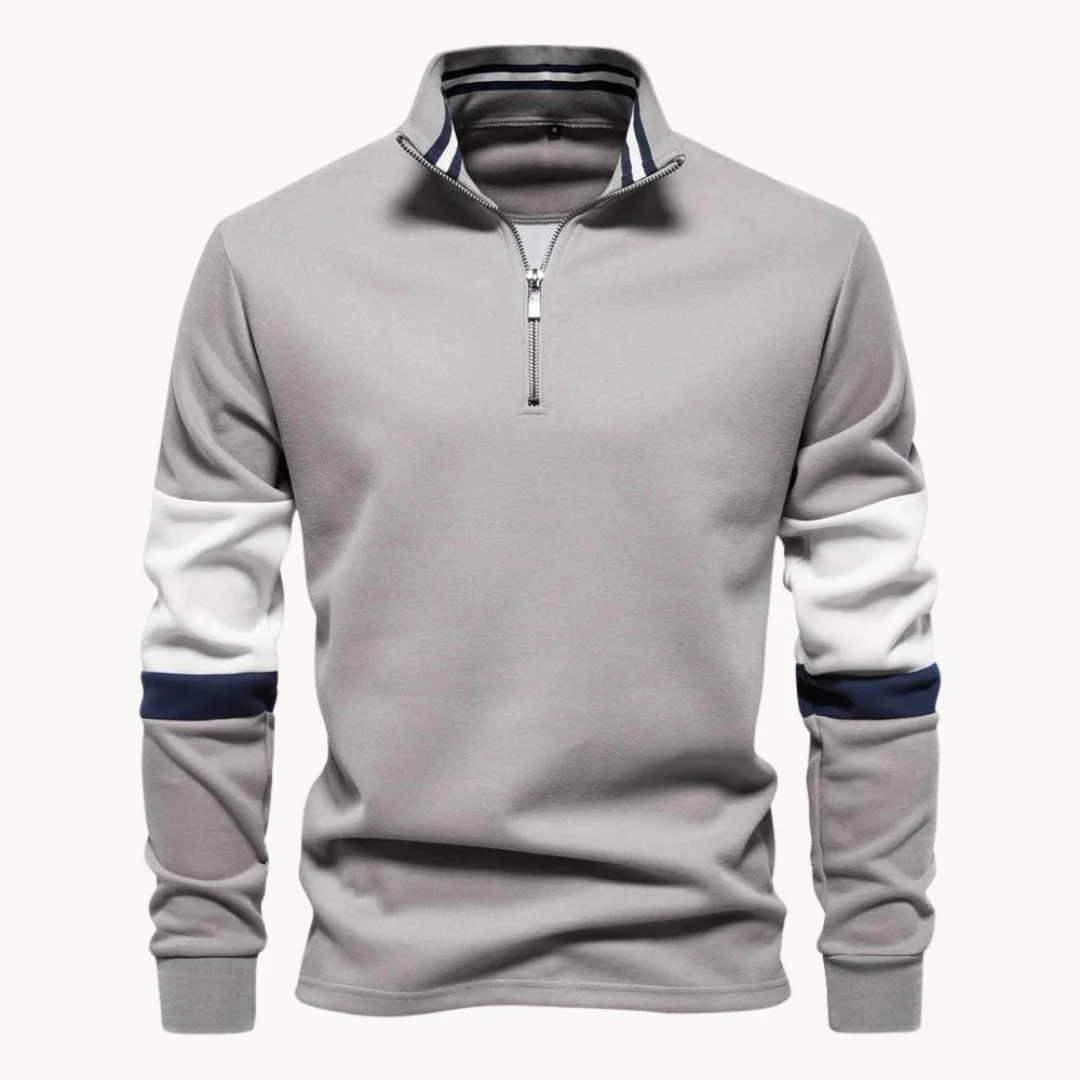 Nathan Quarter-Zip Sweater | Lupi - Image 3